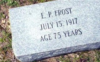 E P Frost E P Frost