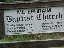 Mount Ephraim Baptist Church Cemetry