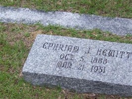 Ephriam J Hewitt