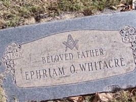 Ephriam O Whitacre Ephriam O Whitacre
