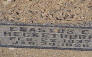 Erastus E Heckethorn Erastus E Heckethorn