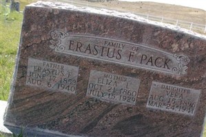 Erastus Fredrick Pack Erastus Fredrick Pack