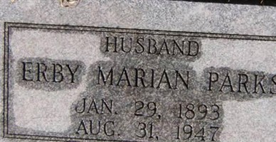 Erby Marian Parks Erby Marian Parks