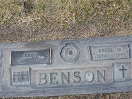 Ercel M. Benson Ercel M. Benson