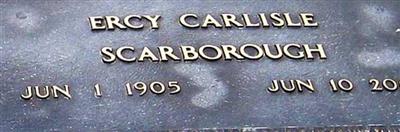 Ercy Carlisle Scarborough