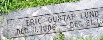 Eric Gustaf Lund Eric Gustaf Lund