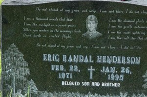 Eric Randal Henderson Eric Randal Henderson