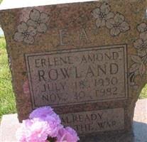 Erlene Amond Rowland Erlene Amond Rowland