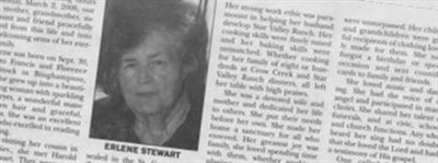 Erlene Stock Stewart Erlene Stock Stewart