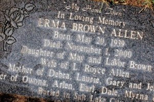 Erma Brown Allen Erma Brown Allen