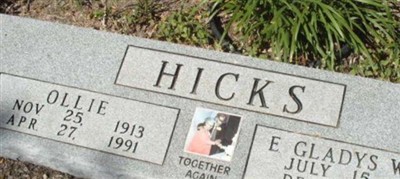 Erma Gladys Wills Hicks Erma Gladys Wills Hicks