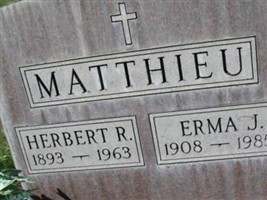 Erma J. Matthieu Erma J. Matthieu