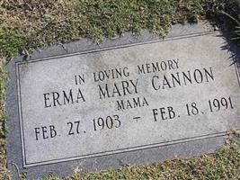Erma Mary Cannon