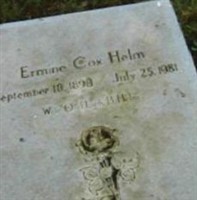 Ermine Pauline Cox Helm