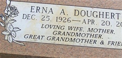 Erna A Dougherty Erna A Dougherty