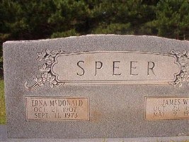 Erna McDonald Speer