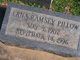 Erna Ramsey Pillow Erna Ramsey Pillow