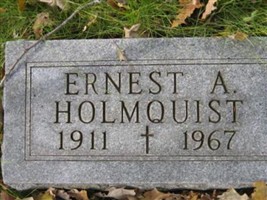 Ernest A. Holmquist Ernest A. Holmquist