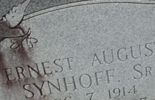 Ernest August Synhoff, Sr Ernest August Synhoff, Sr