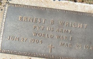 Ernest B. Wright Ernest B. Wright