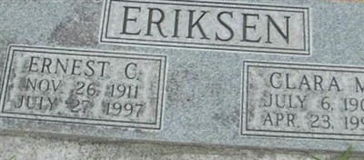 Ernest C. Eriksen Ernest C. Eriksen