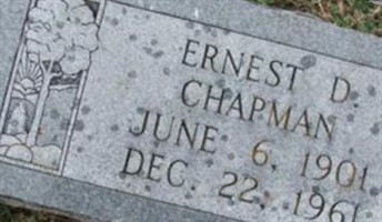 Ernest D. Chapman Ernest D. Chapman