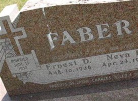 Ernest D Faber Ernest D Faber