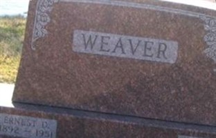 Ernest D Weaver Ernest D Weaver