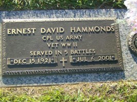 Ernest David Hammonds Ernest David Hammonds