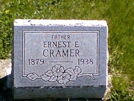 ERNEST E CRAMER ERNEST E CRAMER