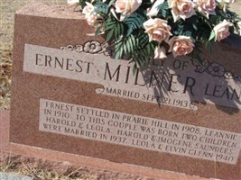 Ernest E Milner