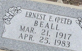 Ernest E. "Pete" Beall Ernest E. "Pete" Beall