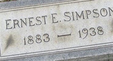 Ernest E Simpson Ernest E Simpson