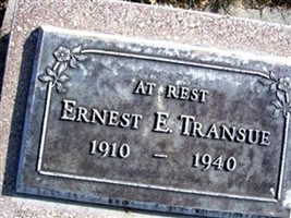 Ernest E. Transue Ernest E. Transue