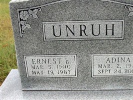 Ernest E Unruh