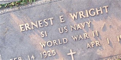Ernest E Wright Ernest E Wright