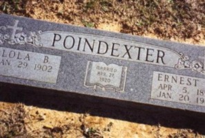 Ernest Eugene "Richard/Dick" Poindexter Ernest Eugene "Richard/Dick" Poindexter