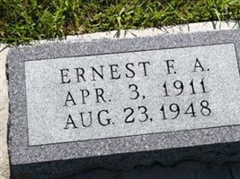 Ernest F.A. Ehrenfried Ernest F.A. Ehrenfried