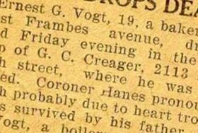 Ernest George Vogt