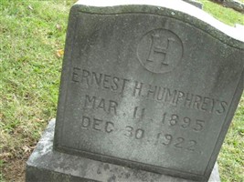Ernest H Humphreys Ernest H Humphreys