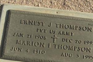 Ernest J Thompson