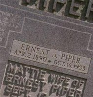 ERNEST JAMES PIPER