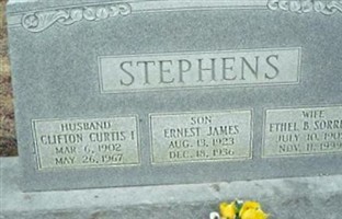 Ernest James Stephens Ernest James Stephens