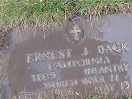 Ernest Joe Back