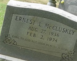 Ernest L. McCluskey, Sr