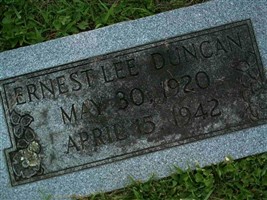 Ernest Lee Duncan Ernest Lee Duncan