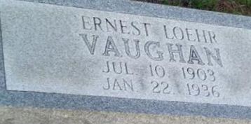Ernest Loher Vaughan Ernest Loher Vaughan
