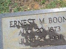 Ernest M Boon