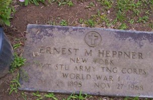Ernest M Heppner Ernest M Heppner
