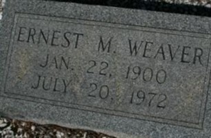 Ernest M. Weaver Ernest M. Weaver